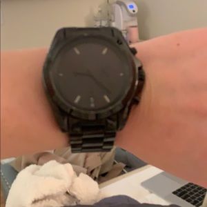 Michael kors all black watch - great condition